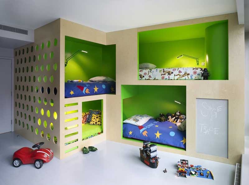 quarto de criança colorido